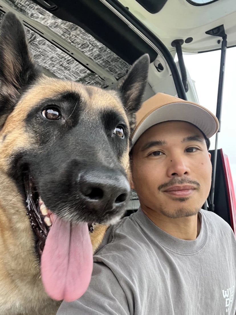 Jay Jamero - Professional Dog Trainer with Belgian Malinois